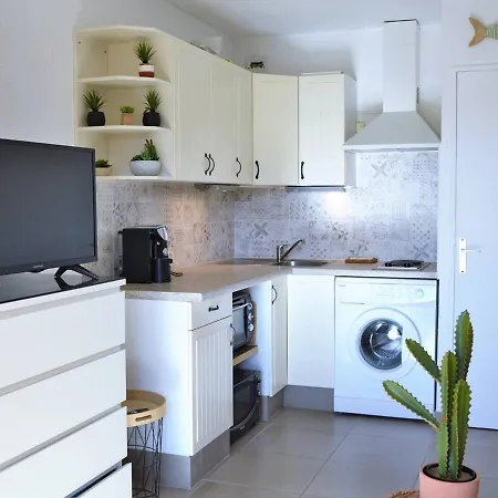 아파트 Studio Calme Et Bien Situe Au Lavandou Avec Wi-fi Et Parking, Proche Plage Et Commerces - Fr-1-251-232 *